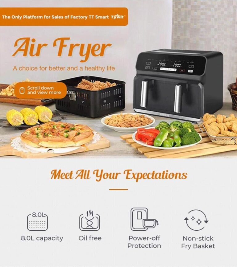 Amalee DOUBLE-DIGITAL-FRY Air Fryer Review