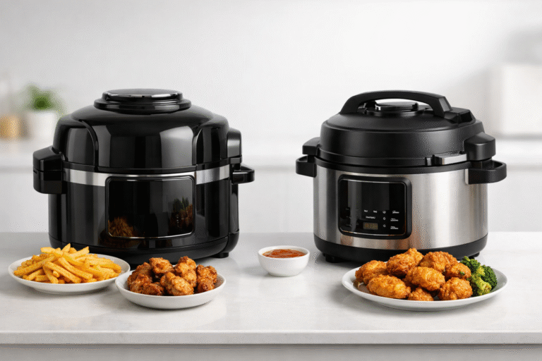 Ninja Foodi MAX 9-in-1 vs. Crock-Pot Express Crisp Multi-Cooker: Which Offers Better Air Frying