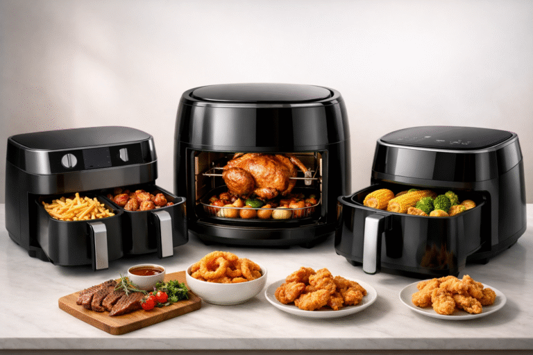 Comparing High-Capacity Air Fryers for Large Families: A Comprehensive Guide