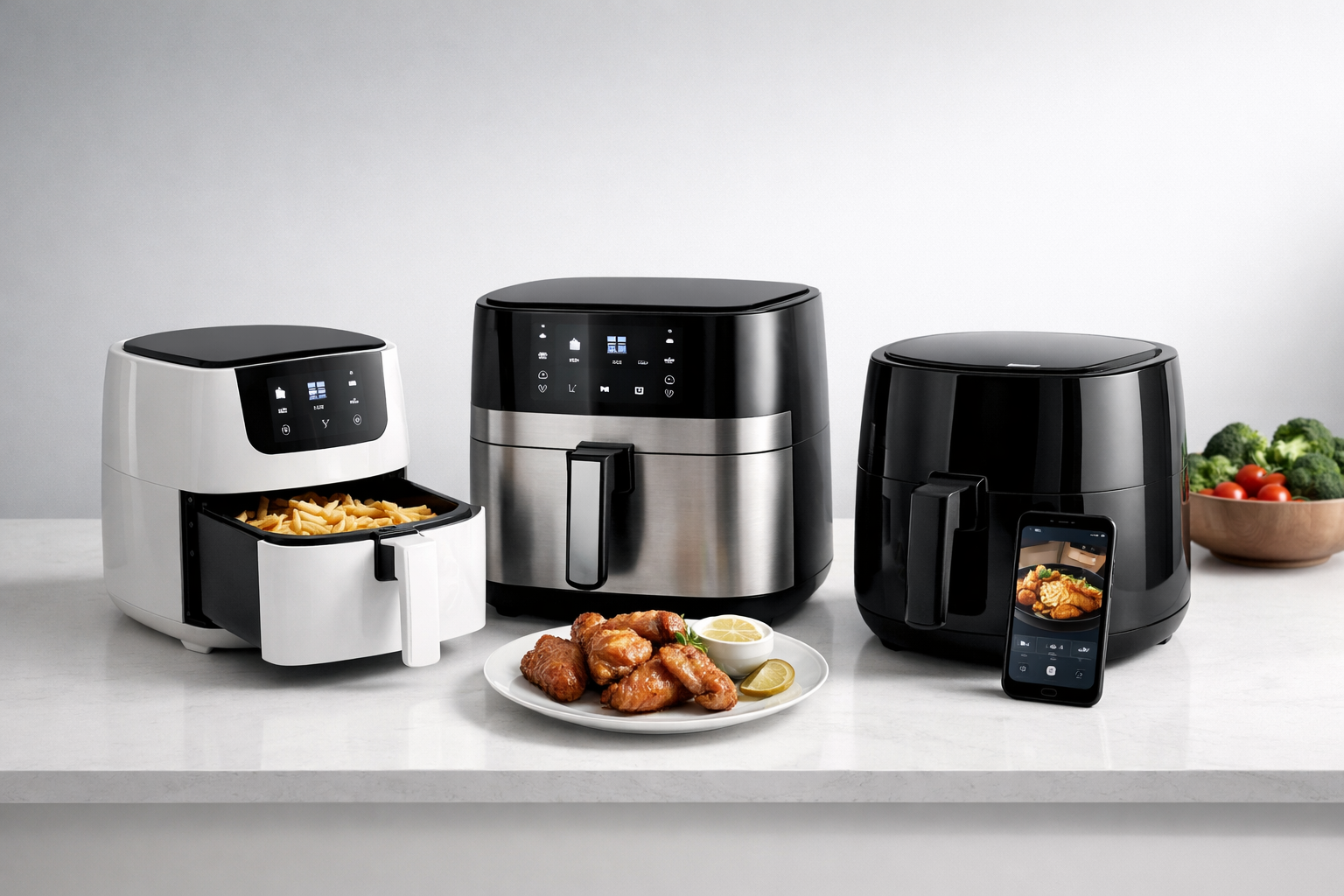 Comparing Smart Air Fryers: Features and Benefits