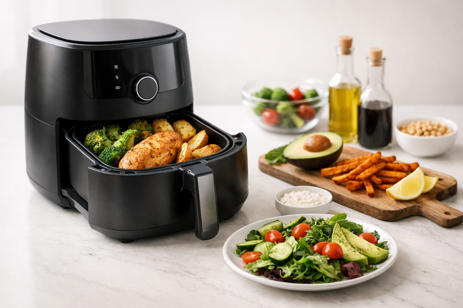 The Health Benefits of Cooking with an Air Fryer