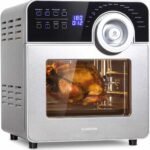 Klarstein CubeChefSilv 14L, Friteuse Air Fryer