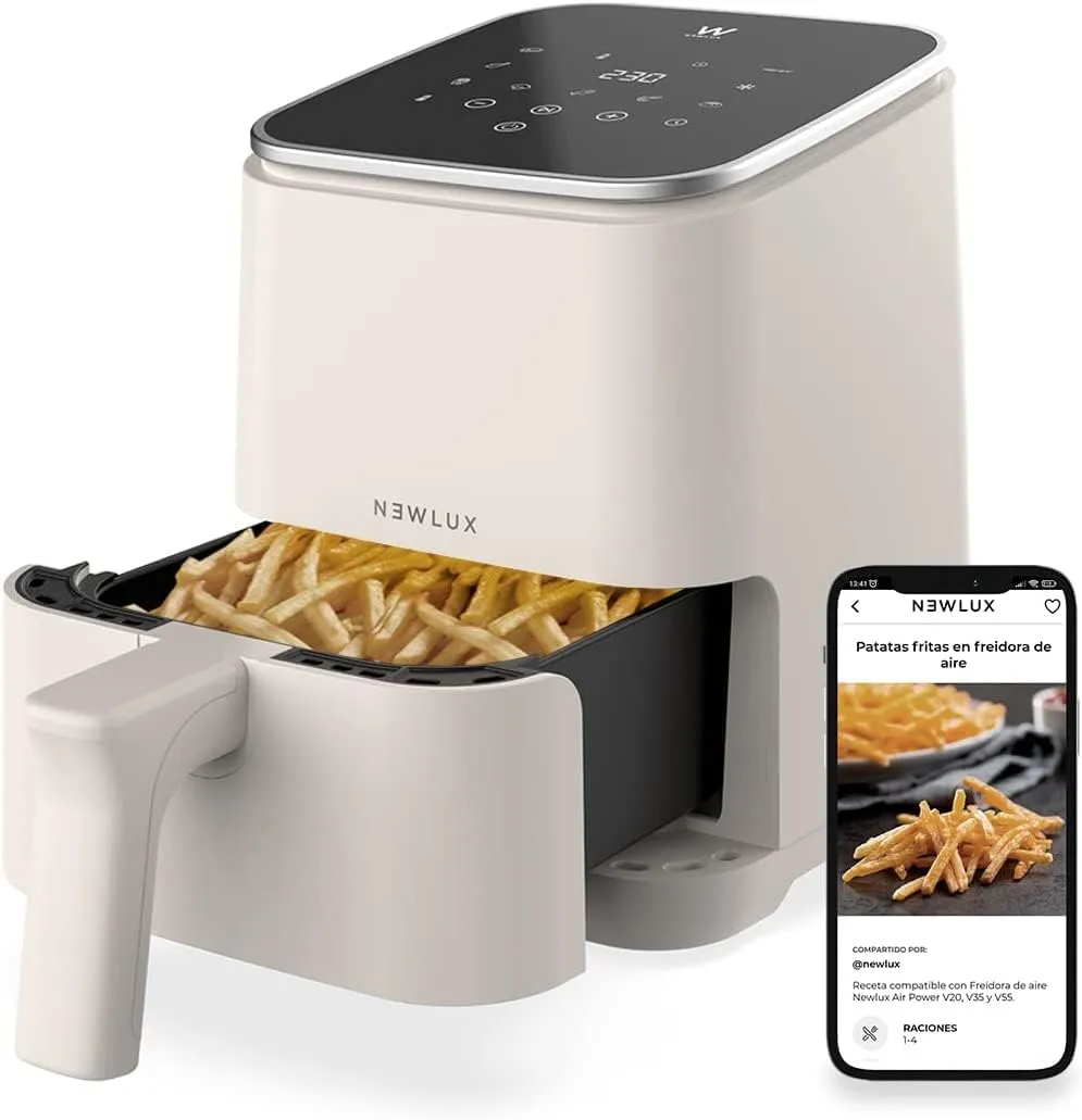 Newlux AIR-POWER-V20-CREME Air Fryer Review