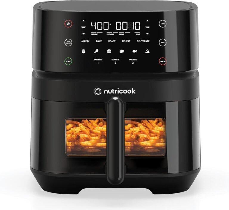 Nutricook 3-VISION-AF357V Air Fryer Review