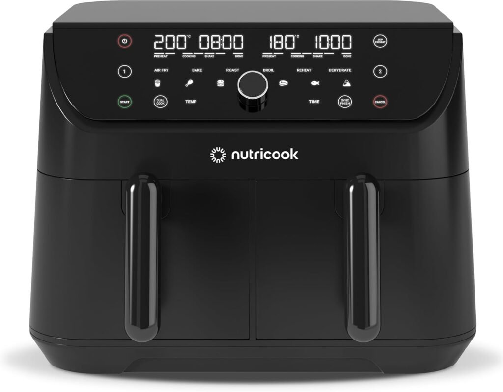 Nutricook DUO-2-AFD185 Air Fryer Review