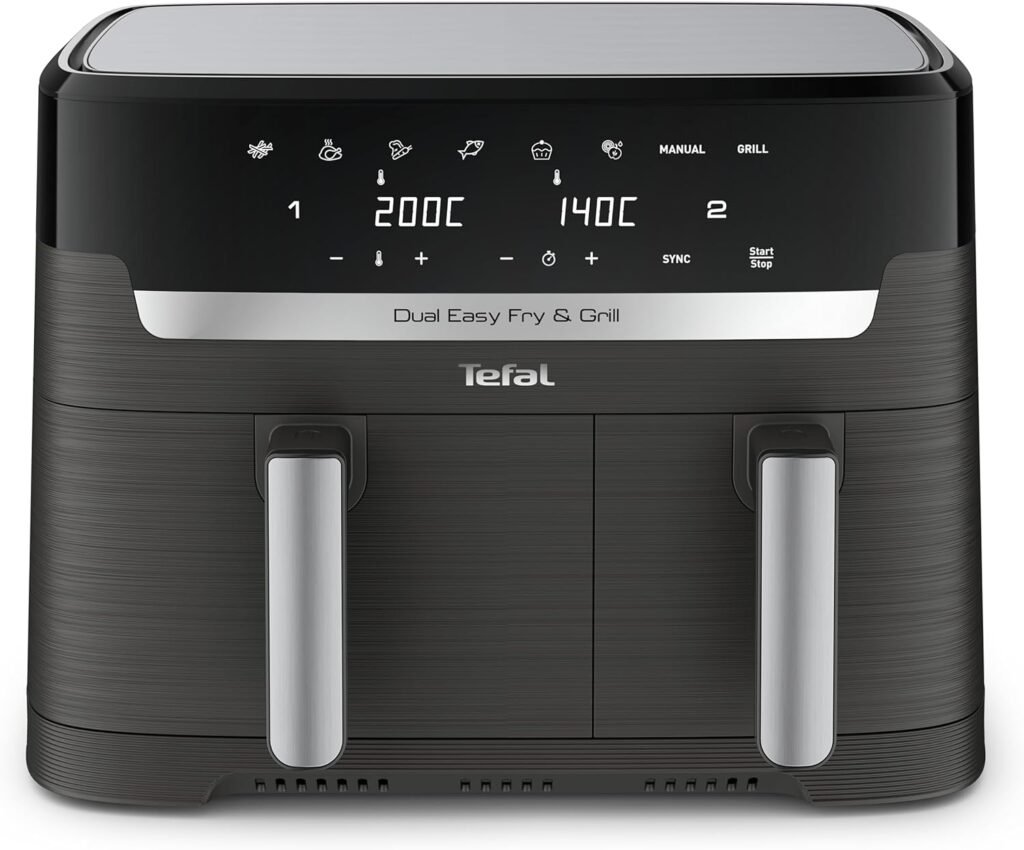 Tefal EY905B10-EASY-FRY-GRILL-DUAL-XXL Air Fryer Review