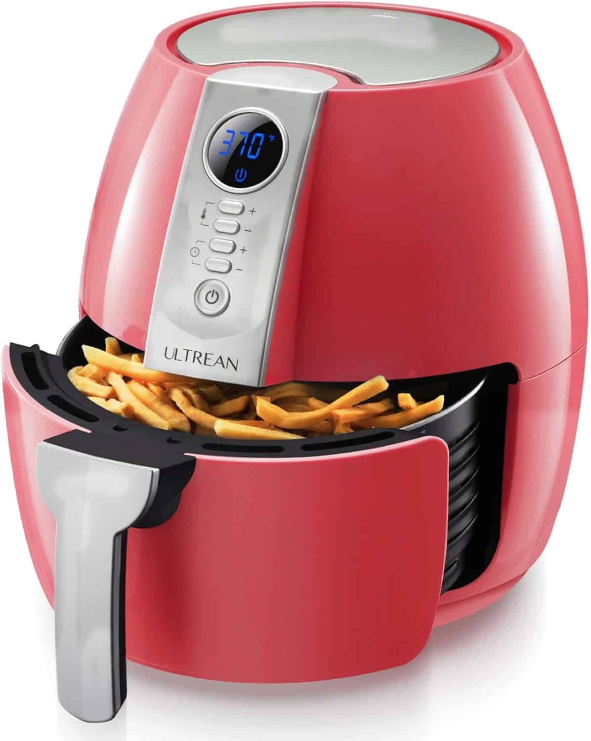 Ultrean HF-8018LCD-C-ROUGE Air Fryer Review