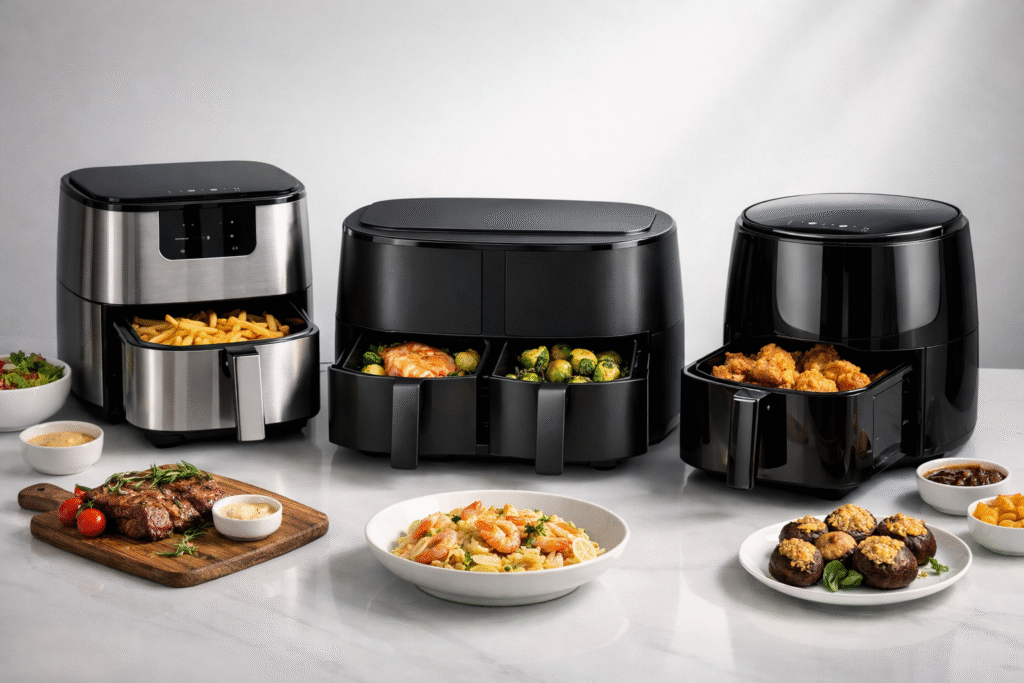 Comparing the Best Premium Air Fryers for Gourmets