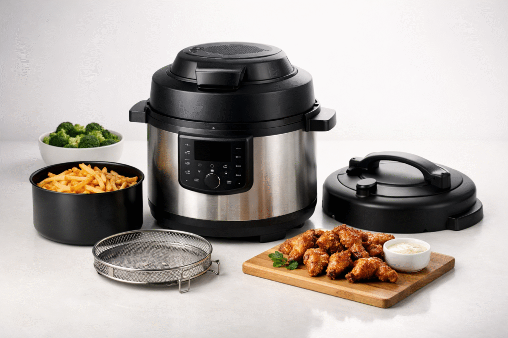 Crock-Pot Express Crisp: 8-Qt Model Guide and Lid Checks