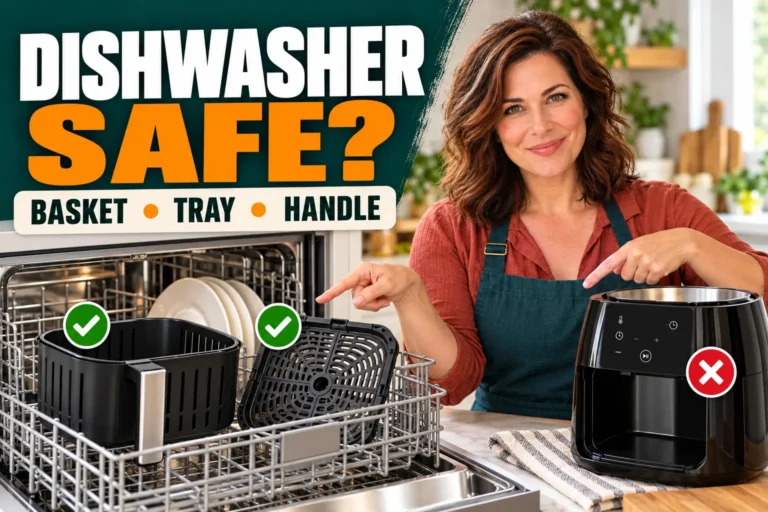 Which Air Fryer Parts Are Dishwasher Safe?