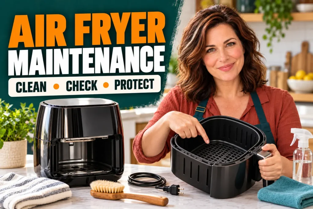 Air Fryer Maintenance Guide: Keep It Clean, Safe and Efficient