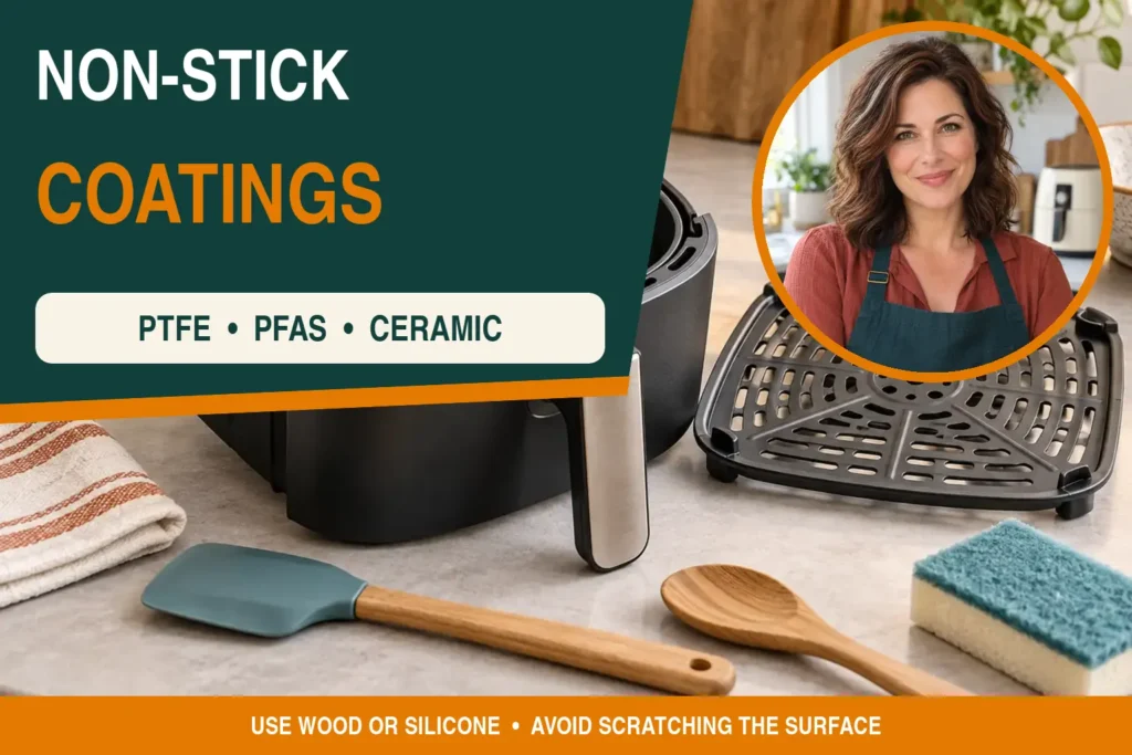 Air Fryer Non-Stick Coatings Explained: PTFE, PFAS & Ceramic