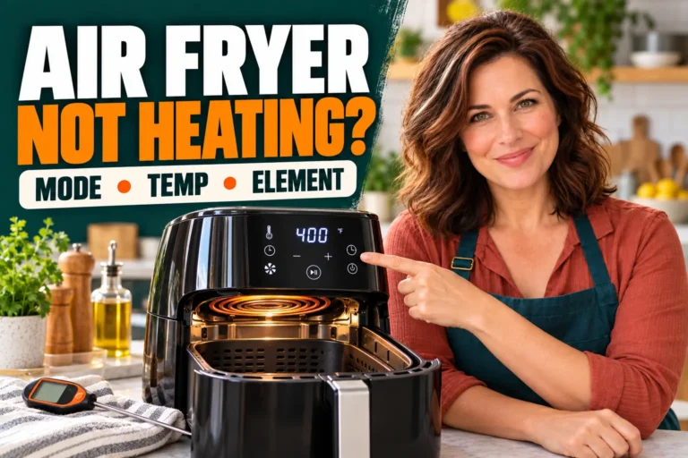 Air Fryer Not Heating Up? Diagnose It Safely