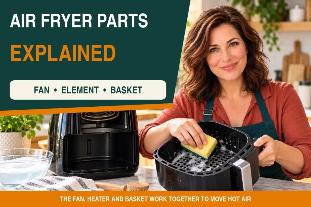 Air Fryer Parts Explained: Basket, Tray, Heater, Fan and More