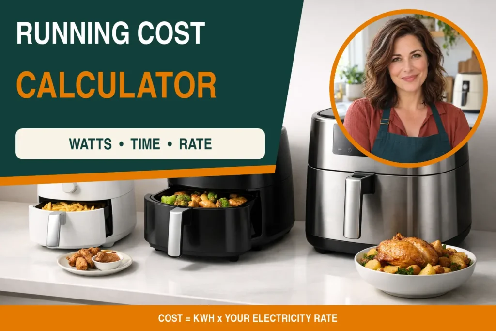 Air Fryer Running Cost Calculator: Cost Per Use, Month and Year