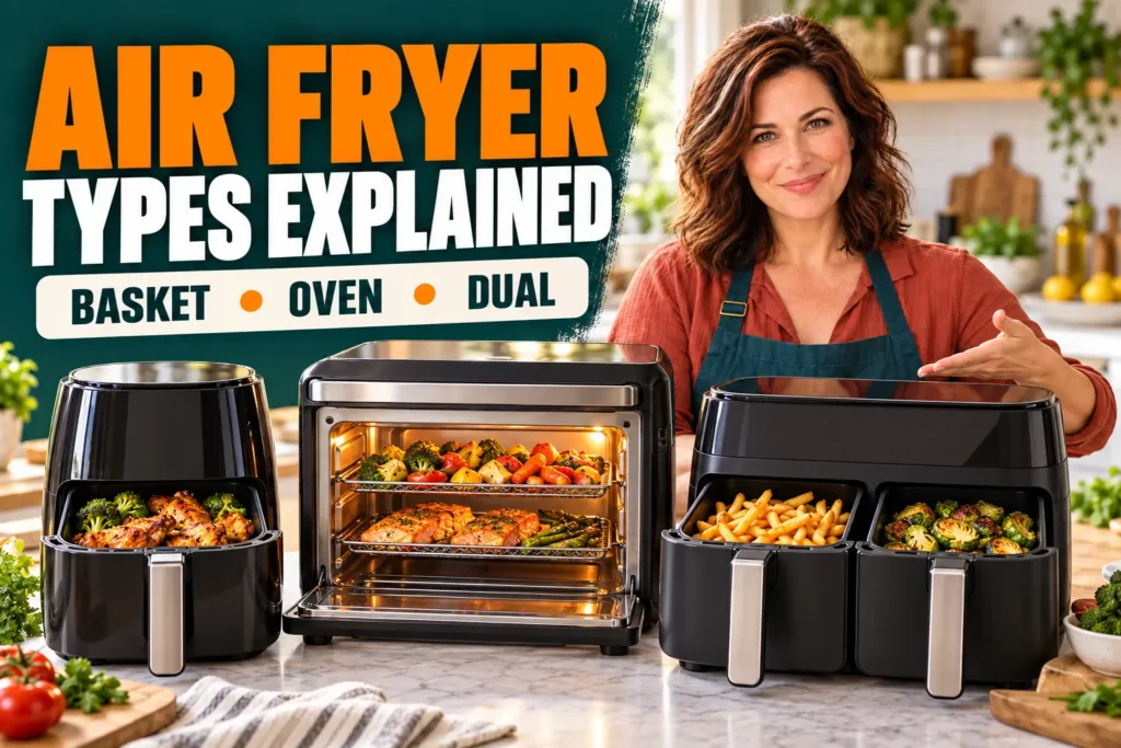 Air Fryer Types Explained: Basket, Dual-Zone, Oven and More