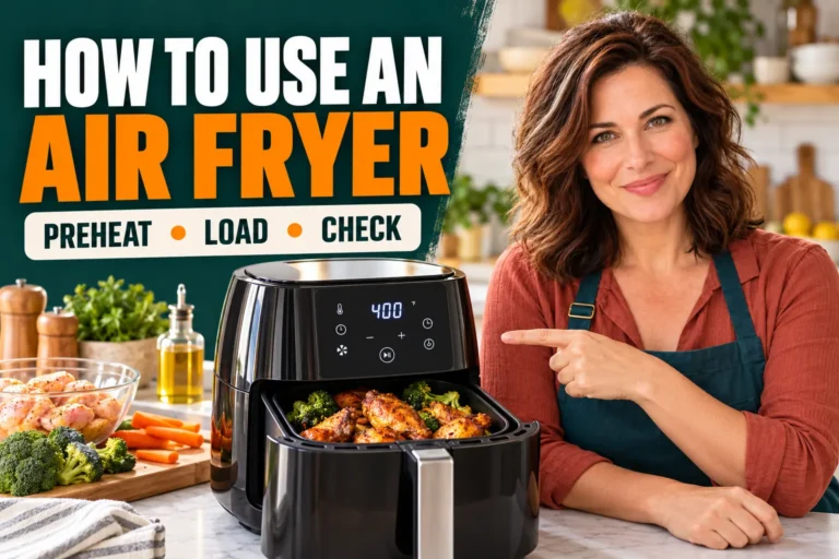 How to Use an Air Fryer: A Beginner’s Step-by-Step Guide