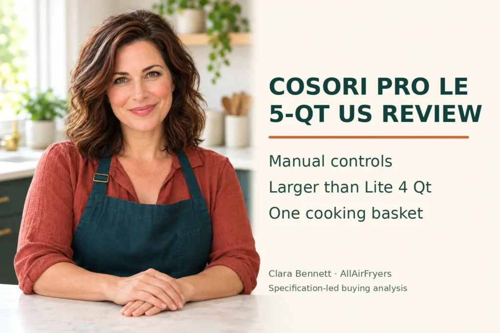 Cosori Pro LE CAF-L501-KUS Review: 5-Qt US Air Fryer