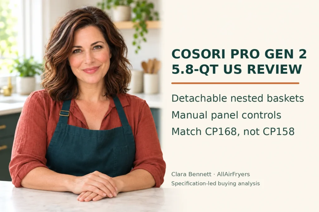 Cosori Pro Gen 2 CP168-AF Review: 5.8-Qt US Basket