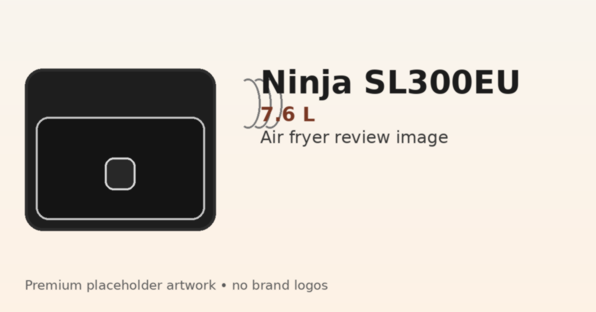 Ninja SL300EU air fryer review