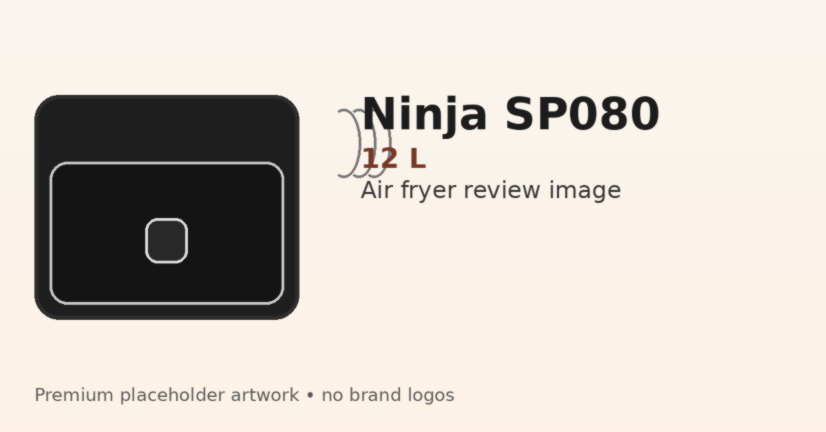 Ninja SP080 air fryer review